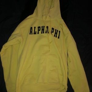 Alpha phi hoodie